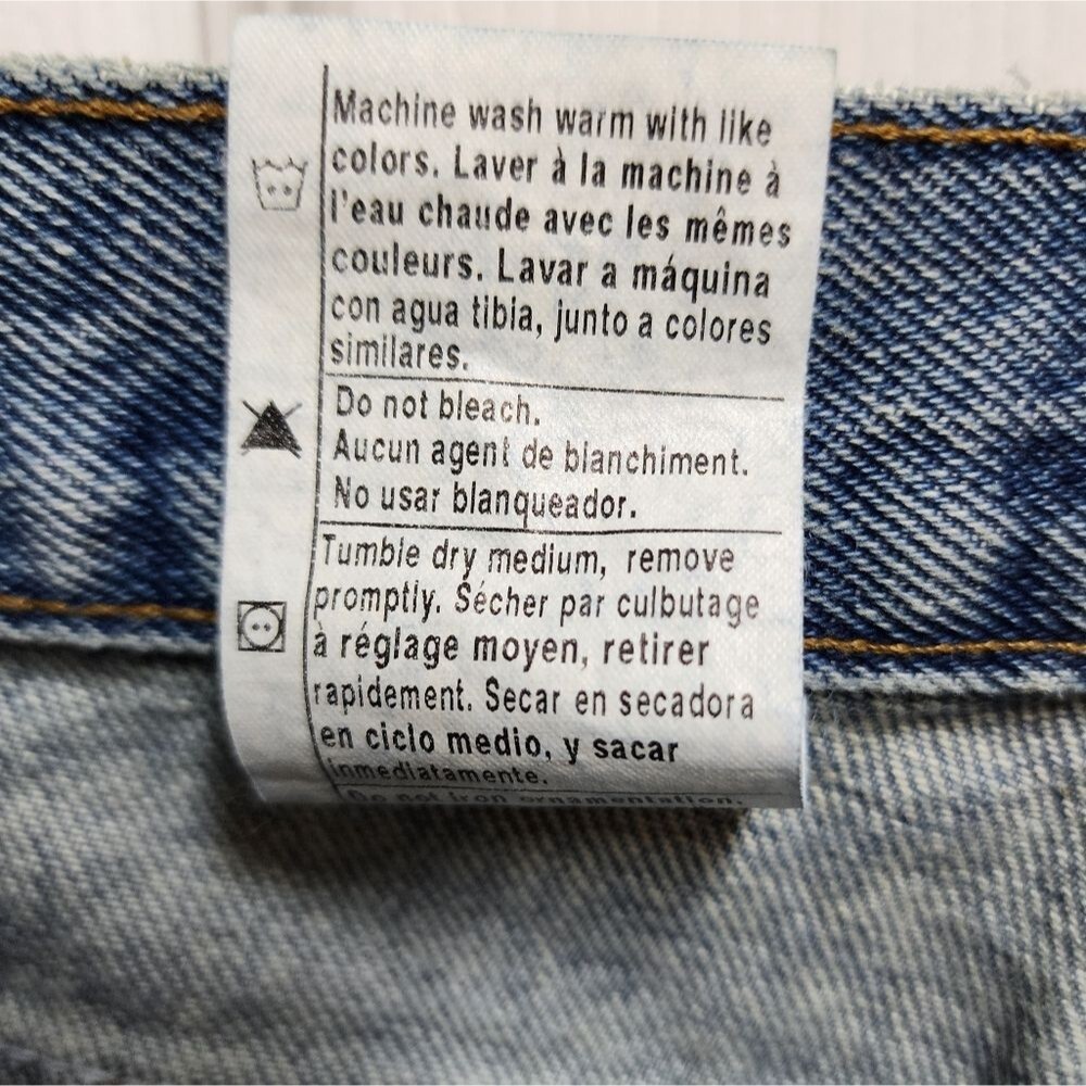 Carhartt Jeans Mens 35x29 Blue Cotton Denim Relaxed Fit Straight Casual Workwear - Picture 9 of 9